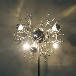 Pamono Sputnik Floor Lamp by Gaetano Sciolari for Sciolari, 1970s