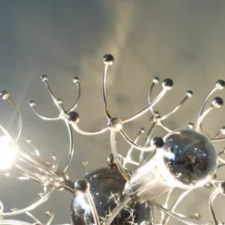 Pamono Sputnik Floor Lamp by Gaetano Sciolari for Sciolari, 1970s