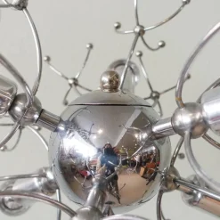 Pamono Sputnik Floor Lamp by Gaetano Sciolari for Sciolari, 1970s