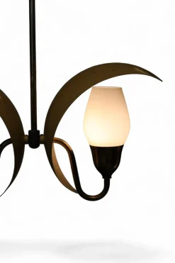 Best Pamono Star Ceiling Lamp by Bent Karlby for Fog & Mørup, 1950s