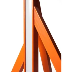 Hot Pamono Stecco Floor Lamp in Aluminum and Vegetable Tanned Leather by Oscar Maschera