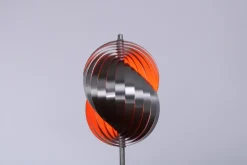 Best Pamono Steel Spiral Table Lamp by Henri Mathieu for Lyfa, 1970s