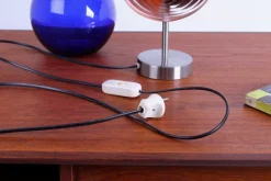 Best Pamono Steel Spiral Table Lamp by Henri Mathieu for Lyfa, 1970s