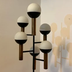Hot Pamono Stilnovo Floor Lamp, Italy, 1950s