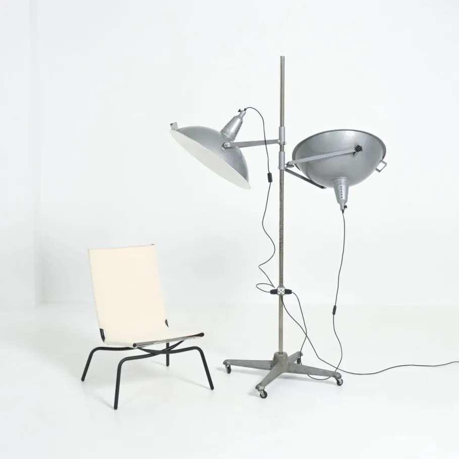Clearance Pamono Studio Floor Lamp by Narita, 1960s
