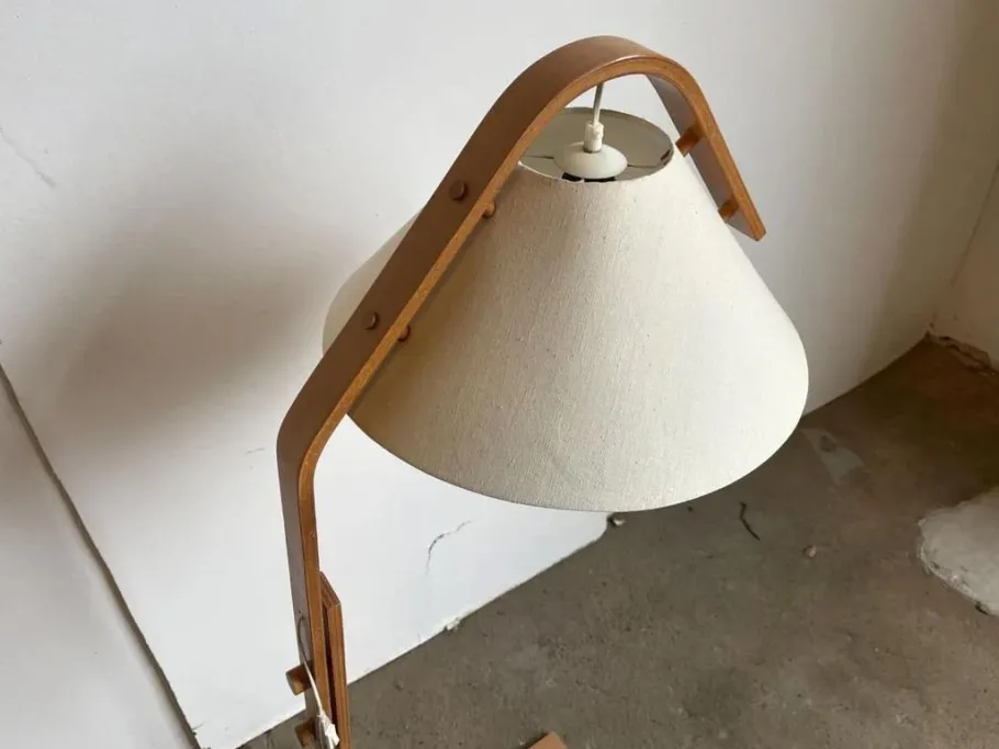 New Pamono Swedish Floor Lamp by Jan Wickelgren, 1950s