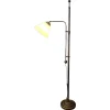 New Pamono Swedish Grace Art Deco Floor Lamp in Bronze from Cebe, 1930s
