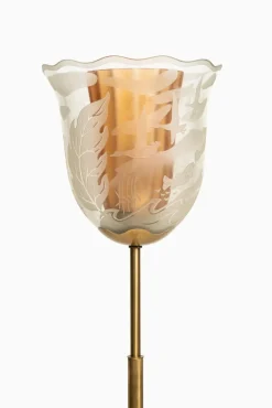 Online Pamono Swedish Model G4 Floor Lamp by Bo Notini for Glössner & Co., 1940s