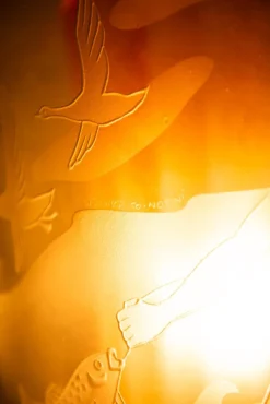 Online Pamono Swedish Model G4 Floor Lamp by Bo Notini for Glössner & Co., 1940s