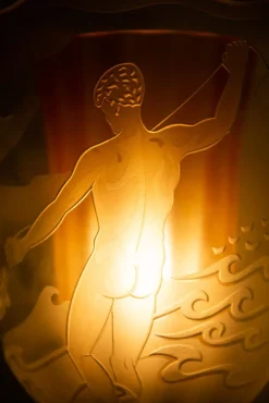 Online Pamono Swedish Model G4 Floor Lamp by Bo Notini for Glössner & Co., 1940s