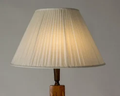Best Pamono Swedish Modern Floor Lamp from Mjölby Intarsia, 1930s