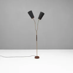 Sale Pamono Swedish Twin Neck Floor Lamp, 1960s