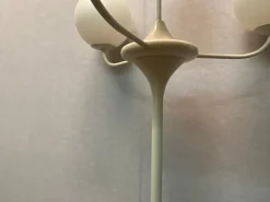 Outlet Pamono Swiss White Atomic Floor Lamp by E.R. Nele & Bill for Temde, 1960s