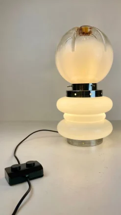 Best Pamono Table Lamp attributed to Mazzega, 1970s