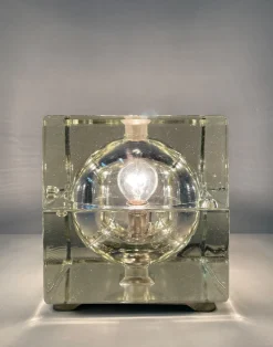 Best Pamono Table Lamp Cubosphere attributed to Alessandro Mendini, Italy, 1968