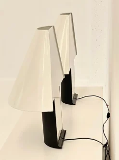Sale Pamono Table Lamps by M. Barbaglia for PAF, 1980s, Set of 2