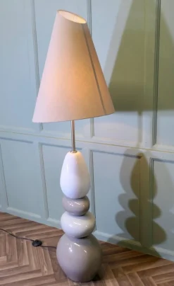 Clearance Pamono Tall Pebble Standard Floor Lamp, France, 1960s