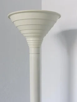 New Pamono Targetti Cream Floor Lamp, 1980