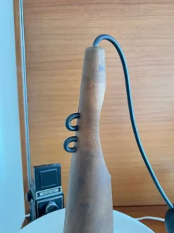 Best Pamono Teak and Opaline Glass Suspension by Uno and Östen Kristiansson for Luxus, Sweden, 1950s