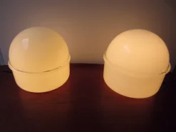 Sale Pamono Tecla Table Lamps in Murano Glass by Renato Toso for Leucos, 1960s, Set of 2