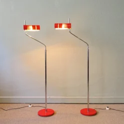 Hot Pamono Teide Floor Lamp by Gabriel Teixido for Fase, Madrid, 1974