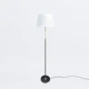 New Pamono Telescopic Floor Lamp with Fluted Stem, 1950s