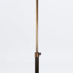 New Pamono Telescopic Floor Lamp with Fluted Stem, 1950s