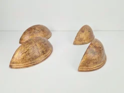 Sale Pamono Terracotta Lisicia Wall Lamps by Paolo Marioni, 1970s, Set of 4