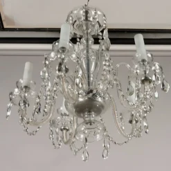 Clearance Pamono 20th Century Bohemian Crystal Chandelier