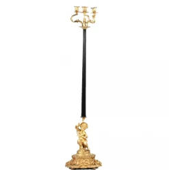 Sale Pamono 19th Century Bronze Floor Lamp, France