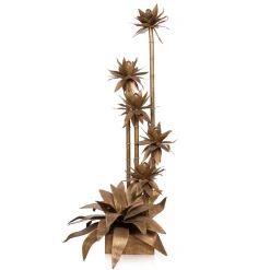 Sale Pamono 20th Century French Palm Floor Lamp by Maison Jansen, 1970s