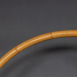 Pamono 20th Century Italian Bamboo Arc Floor Lamp by Vivai Del Sud, 1970s