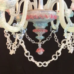 Best Pamono 19th Century Murano Chandelier with Six Lights from Manifattura Di Murano