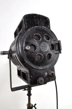 Hot Pamono Theater Spotlight Floor Lamp, 1940s