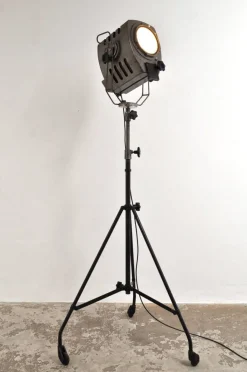 Clearance Pamono Theater Spotlight on Stand, 1970s