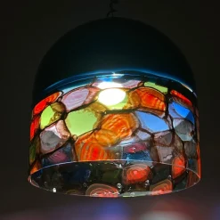 Sale Pamono Tinta Pendant Lamp by Renato Toso & Note Massari for Leucos, Italy, 1971