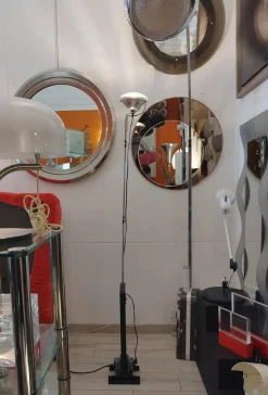 Sale Pamono Toio Floor Lamp attributed to Achille Castiglioni for Flos, Italy, 1960s