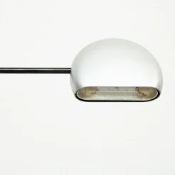New Pamono Tomo Floor Lamp Black, Silver & Red by Toshiyuki Kita for Bilumen, 1980s