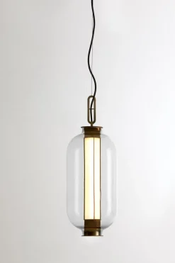 Sale Pamono Transparent Glass Bai a Ba Ba Wall Lamp by Parachilna