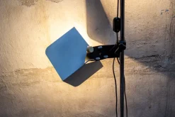 Sale Pamono Triedro Floor Lamp in Lacquered and Chromed Metal by Joe Colombo for Stilnovo, Italy, 1970s