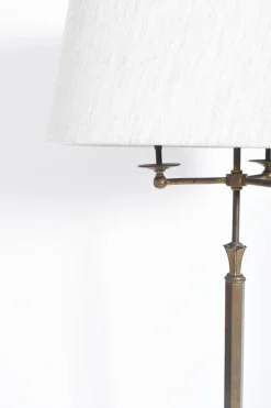 Pamono Tripod Brass Floor Lamp, 1960s