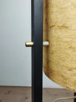 Online Pamono Tripod Floor Lamp in Fiberglass and Metal from Dame & Co., 1960s