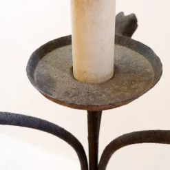 Online Pamono Tripod Floor Lamp in Wrought Iron