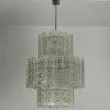 Sale Pamono Tronchi Murano Glass Chandelier, 1960s