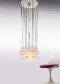 Sale Pamono Tulipan Chandelier by J. T. Kalmar for Kalmar, 1960s