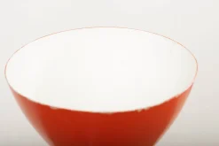 Best Pamono Tulip-Shaped Model 41837 Lamp in Orange Metal from Bag Turgi, 1962