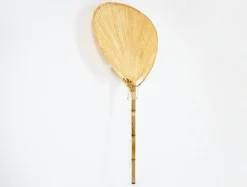 Hot Pamono Uchiwa Floor Lamp by Ingo Maurer for Design M, 1970s