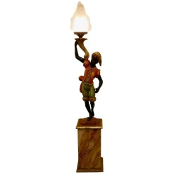 Discount Pamono Venetian Figural Floor Lamp, 1900s