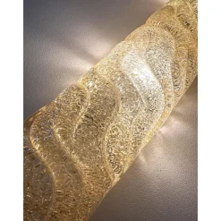 Sale Pamono Venetian Gold Graniglia Murano Glass Wall Sconce by Simoeng, Set of 4