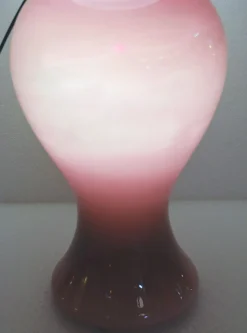 Sale Pamono Venini Large Floor Lamp 'Petrolione' in Incamiciato Opaline Glass, 1960s